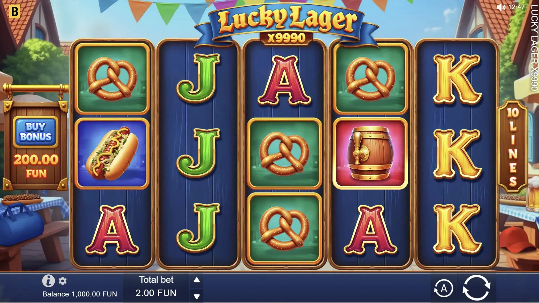 Virtual credits and the details of a social casino round